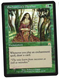 Enchantress's Presence - [Foil] Onslaught LP - Image 1
