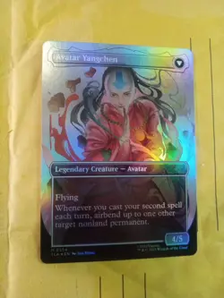 The Legend of Yangchen Borderless FOIL Avatar The Last Airbender MTG NM - Image 2