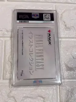 2025 MTG Final Fantasy Art Collection 32/53 Forever Together Tidus Yuna PSA10 - Image 5