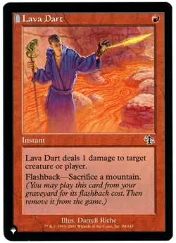Lava Dart - The List Reprints - Mystery Booster 2 - MTG - NM/M - Image 1