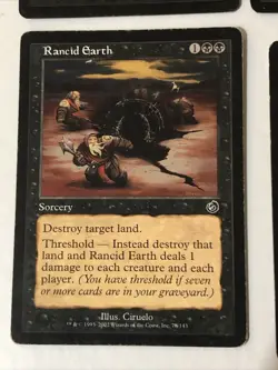 Rancid Earth X4 Torment LP/Ex Condition See Pics Front/Back - Image 4