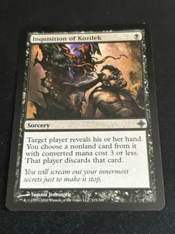 1x Inquisition of Kozilek - Rise of the Eldrazi (ROE) Magic MTG - Image 1