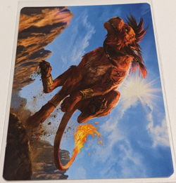Art Series Red XIII 30/53: Final Fantasy MTG (NM) - Image 1