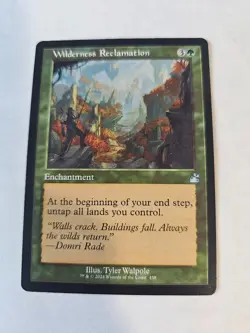 MTG -Wilderness Reclamation Retro Frame - Ravnica Remastered - Image 1