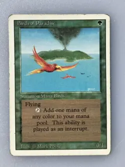 MTG Birds of Paradise Revised Edition PLAYSET - Image 2