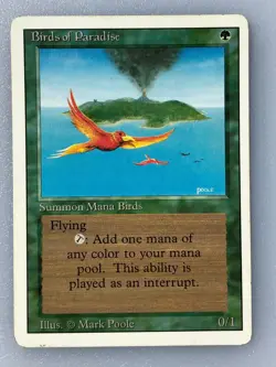 MTG Birds of Paradise Revised Edition PLAYSET - Image 4