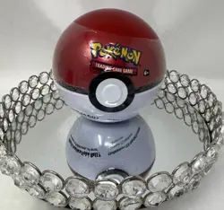 Pokemon TCG PokeBall Tin Pack A24 [Poke Ball] 3 booster packs & 1 Pokemon coin - Image 1