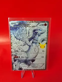 Pokemon TCG Reshiram 113/114 Celebrations Holo Ultra Rare NM/M - Image 1