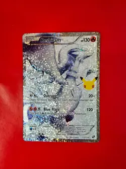 Pokemon TCG Reshiram 113/114 Celebrations Holo Ultra Rare NM/M - Image 3
