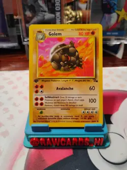 Pokemon TCG Golem Fossil 36 Regular 1st Edition Uncommon - Image 1