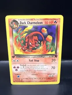 Pokemon 1st Edition Dark Charmeleon 32/82 Team Rocket B - Image 3