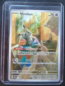 Mimikyu Holo Black Star Promo SVP075 Pokemon TCG Scarlet & Violet - Image 3
