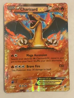 Pokemon TCG Charizard EX - Promo Black Star - XY17 - MP - Image 1