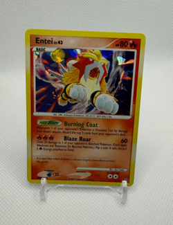 Entei 4/132 Pokemon TCG Secret Wonders Cracked Ice Holo Promo NM - Image 1