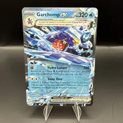 Garchomp ex 038/182 S&V Paradox Rift Double Rare Tera Holo Pokemon TCG 2023 NM - Image 1