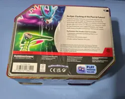POKEMON TCG PARADOX CLASH TIN (WALKING WAKE EX) NEW SEALED - Image 2