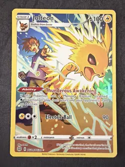 Jolteon TG04/TG30 Swsh09: Brilliant Stars Trainer Gallery Holo - Pokemon TCG NM - Image 1
