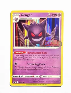 Gengar ~ Pokemon Lost Origin Black Star Promo ~ Holo Rare SWSH241 - Image 1