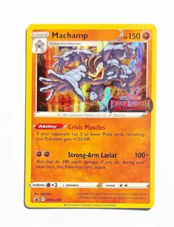 Machamp ~ Pokemon Lost Origin Black Star Promo ~ Holo Rare SWSH243 - Image 1