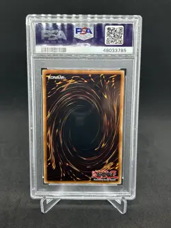 Yugioh Crystal Beast Ruby Carbuncle HL05-EN001 Ultra Parallel Rare PSA 10 Pop 6 - Image 2