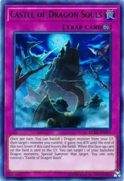 Castle of Dragon Souls - LCKC-EN051 - Ultra Rare - Unlimited Edition - Near Mint - Image 1