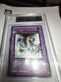 Yu-Gi-Oh! Cyber End Dragon 1st Edition Ultimate Rare CRV-EN036 BGS 9 - Image 1