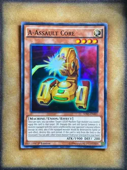 Yugioh A-Assault Core SDKS-EN001 Super Rare 1st Ed MP - Image 1