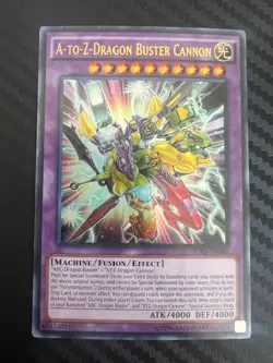 Yugioh A-to-Z-Dragon Buster Dragon SDKS-EN040 Ultra Rare LP - Image 1
