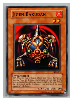 Starter Deck: Pegasus #SDP-012 Jigen Bakudan - Image 1