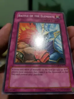 Yugioh: BATTLE OF THE ELEMENTS - [ANPR-EN075] [Common] [Unlimited Edition] NM/M - Image 3