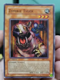 Yugioh: ZOMBIE TIGER - [MFC-011] - [Common] - [1st Edition] - MP - Image 1