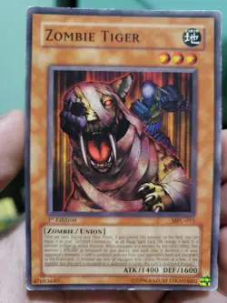 Yugioh: ZOMBIE TIGER - [MFC-011] - [Common] - [1st Edition] - MP - Image 2