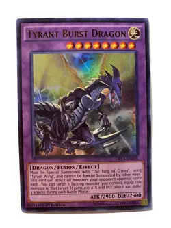 Tyrant Burst Dragon - LCKC-EN063 - Ultra Rare - Unlimited Edition - Image 1