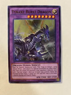 Tyrant Burst Dragon - LCKC-EN063 - Ultra Rare - Unlimited Edition - Image 4