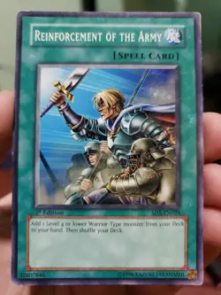 Yugioh: REINFORCEMENT OF THE ARMY - [SD5-EN024] - [Common] - [1st Edition] - LP - Image 2