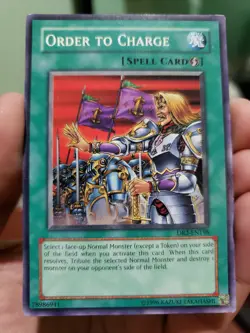 Yugioh: ORDER TO CHARGE - [DR2-EN198] - [Common] - [Unlimited Edition] - NM - Image 1