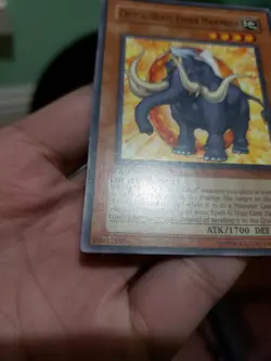 Yugioh: CRYSTAL BEAST AMBER MAMMOTH [DP07-EN005] - [Common] - [1st Edition] NM/M - Image 5