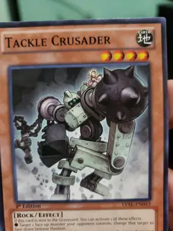 Yugioh: TACKLE CRUSADER - [LVAL-EN043] - [Common] - [Unlimited/1st Edition] NM/M - Image 5