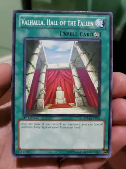 Yugioh: VALHALLA, HALL OF THE FALLEN [SDLS-EN024] - [Common] - [1st Edition] NM - Image 1