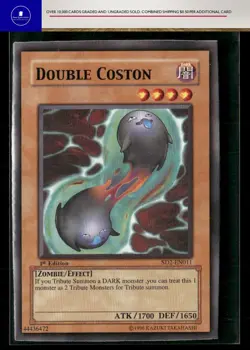 Yugioh Structure Deck: Zombie Madness Double Coston #SD2-EN011 - Image 1