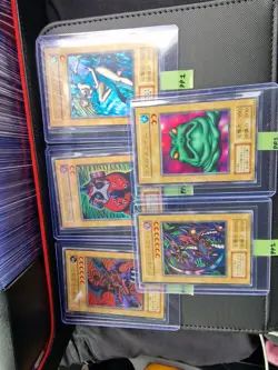 YuGiOh Konami 1999 Premium Pack 1 Gem Mint sleeved and toploaded psa worthy - Image 1