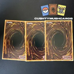 YUGIOH WITCHCRAFTER HOLIDAY SECRET RARE INCH-EN021 1ST EDITION X3 - Image 2