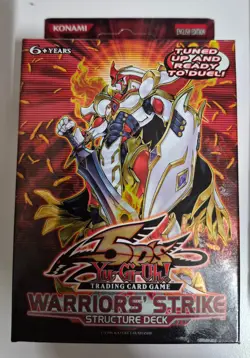 Yu-Gi-Oh! Warrior's Strike 1st Edition Structure Deck SEE PHOTOS! - Image 1