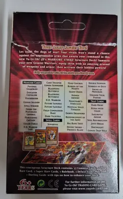 Yu-Gi-Oh! Warrior's Strike 1st Edition Structure Deck SEE PHOTOS! - Image 2