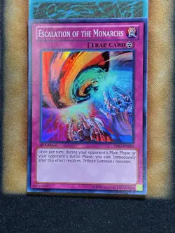 Yugioh Escalation Of The Monarchs PRIO-EN089 Super Rare 1st Ed LP - Image 1