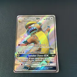 Gumshoos GX 145/149 Sun & Moon Base Full Art Ultra Rare Pokemon TCG Card NM - Image 1
