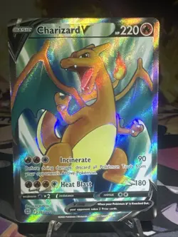Charizard V - 153/172 - Pokemon Brilliant Stars Sword Shield Full Art Card NM - Image 1