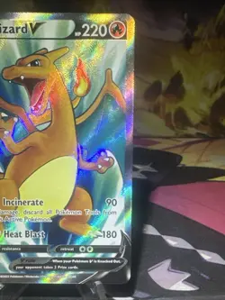 Charizard V - 153/172 - Pokemon Brilliant Stars Sword Shield Full Art Card NM - Image 2