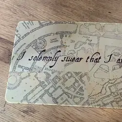 Harry Potter Marauders Map Rubber Playmat Play Mat For Tcg Trading Card Game - Image 2
