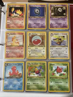 Pokemon TCG binder sleeve lot rare ex cards and vintage rare cards included - Image 3